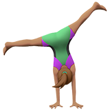 perende atan kadın: orta cilt tonu