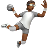 hentbol: orta koyu cilt tonu