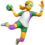 hentbol oynayan kadın