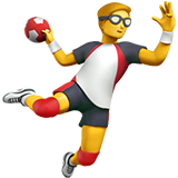 hentbol oynayan erkek