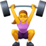 Ağırlık kaldıran kadın - Facebook