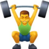 Ağırlık kaldıran erkek - Facebook