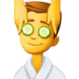 Yüz masajı yaptıran erkek - Facebook