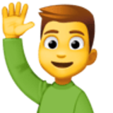 Elini kaldıran erkek - Facebook