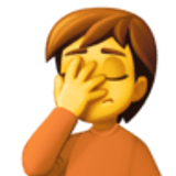 Yüzünü eliyle kapama - Facebook