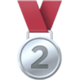 Ikincilik madalyası - Facebook