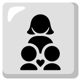 Aile: kadın erkek çocuk erkek çocuk - Noto Color Emoji