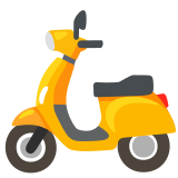 Motorlu skuter - Noto Color Emoji