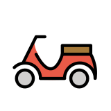 Motorlu skuter - OpenMoji