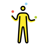 Jonglör - OpenMoji