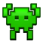 Bilgisayar oyunun canavar emoji U+1F47E Bilgisayar oyunun canavar emoji U+1F47E