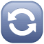 İki ok emoji U+1F504 İki ok emoji U+1F504