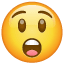 Şaşırmış emoji U+1F632 Şaşırmış emoji U+1F632