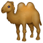 Deve emoji U+1F42B Deve emoji U+1F42B