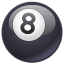 Bilardo-emoji U+1F3B1 Bilardo-emoji U+1F3B1