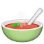 Kaşıkla kase Emoji U+1F963 Kaşıkla kase Emoji U+1F963