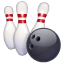 Bovling emoji U+1F3B3 Bovling emoji U+1F3B3