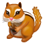 Sincap emoji U+1F43F Sincap emoji U+1F43F