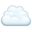 Bulut emoji U+2601 Bulut emoji U+2601