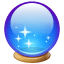 Kristal topu emoji U+1F52E Kristal topu emoji U+1F52E