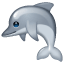 Yunus emoji U+1F42C Yunus emoji U+1F42C