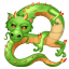 Ejder emoji U+1F409 Ejder emoji U+1F409