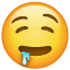 Ağzından salyası akan emoji U+1F924 Ağzından salyası akan emoji U+1F924