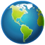 Amerika ile gezegen Whatsapp U+1F30E Amerika ile gezegen Whatsapp U+1F30E