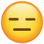 İfadesiz emoji U+1F611 İfadesiz emoji U+1F611