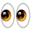 Gözler emoji U+1F440