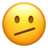 Çarpık ağızlı emoji U+1FAE4 Çarpık ağızlı emoji U+1FAE4