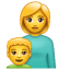 Aile: kadın, erkek çocuğu Whatsapp U+1F469 U+1F466 Aile: kadın, erkek çocuğu Whatsapp U+1F469 U+1F466