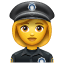 Polis kadın Smiley U+1F46E U+2640 Polis kadın Smiley U+1F46E U+2640