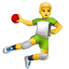 Hentbol oyuncu Emoji U+1F93E Hentbol oyuncu Emoji U+1F93E