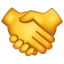 Tokalaşma emoji U+1F91D Tokalaşma emoji U+1F91D