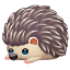 Kirpi emoji U+1F994 Kirpi emoji U+1F994