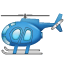 Helikopter emoji U+1F681 Helikopter emoji U+1F681