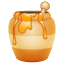 Bal emoji U+1F36F Bal emoji U+1F36F