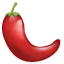 Kırmızı acı biber emoji U+1F336 Kırmızı acı biber emoji U+1F336