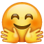 Seni sarılmak isteyen emoji U+1F917 Seni sarılmak isteyen emoji U+1F917