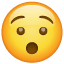Konuşamayan emoji U+1F62F Konuşamayan emoji U+1F62F