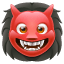 Oger emoji U+1F479 Oger emoji U+1F479