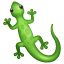 Kertenkele emoji U+1F98E Kertenkele emoji U+1F98E