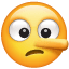 pinocchio burunlu emoji U+1F925
