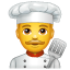 Aşçı Emoji U+1F468 U+1F373 Aşçı Emoji U+1F468 U+1F373