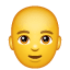 Kel kafası Emoji U+1F468 U+1F9B2 Kel kafası Emoji U+1F468 U+1F9B2