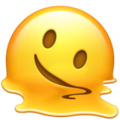 Eriyen Yüz Emojisi U+1FAE0 Eriyen Yüz Emojisi U+1FAE0