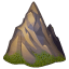 Dağ emoji U+26F0 Dağ emoji U+26F0