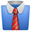 Kravatlı gömlek emoji U+1F454