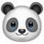 Panda ayı emoji Whatsapp U+1F43C Panda ayı emoji Whatsapp U+1F43C